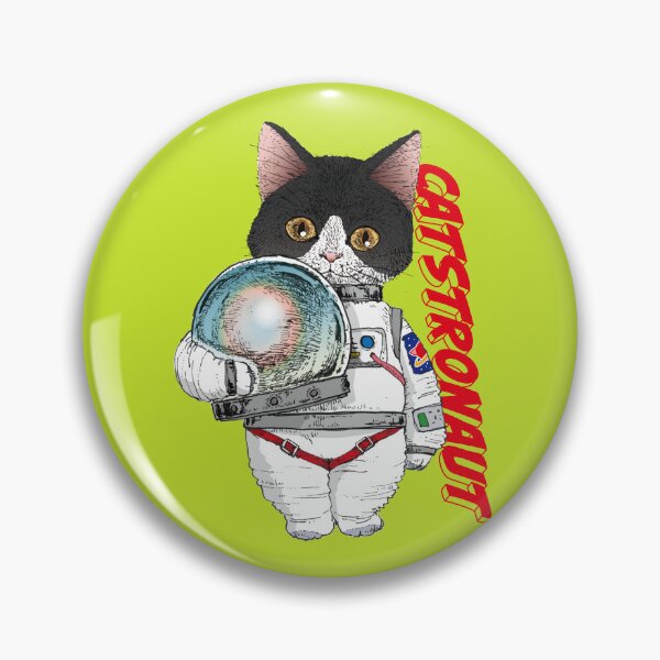 Item preview, COSMIC MEOW #01: Mission Ready - Black and White Cat designed and sold by Neco Utyuu!.