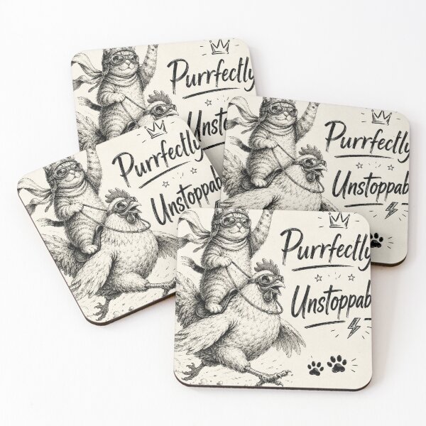 Item preview, "Purrfectly Unstoppable" designed and sold by New Releases Hub.