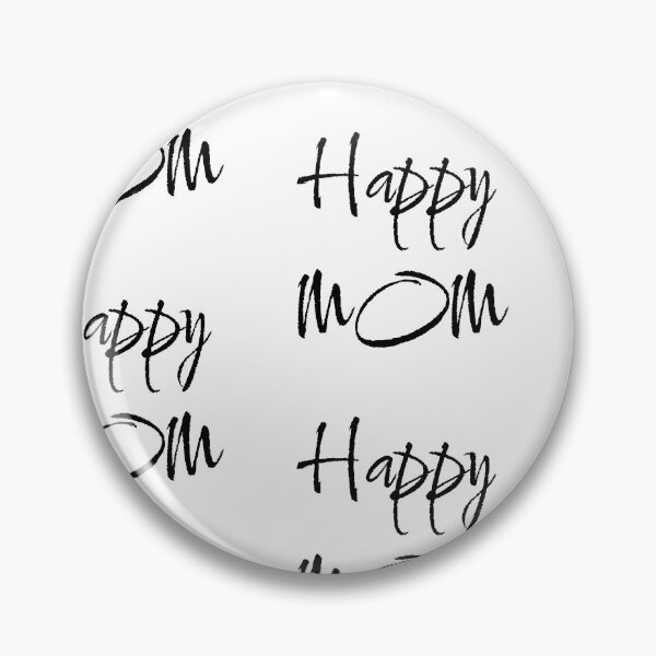 Item preview, Happy Mom typography design  designed and sold by Swati's Digital Den.
