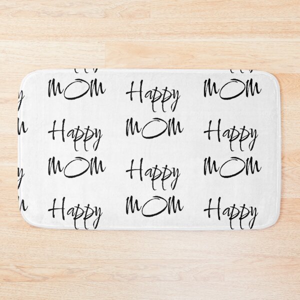 Item preview, Happy Mom typography design  designed and sold by Swati's Digital Den.