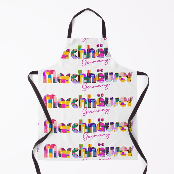 Item preview, Marchhäuser, Germany, Vibrant Abstract City Typography Art designed and sold by Wanderful-roads.