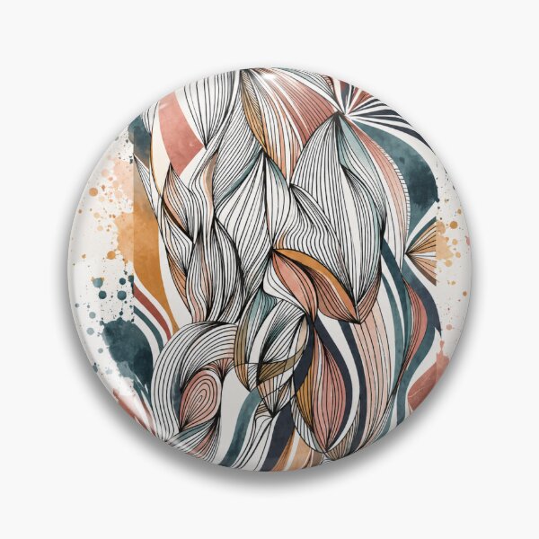 Item preview, "Abstract Flow of Harmony" design  designed and sold by StickerBloomCo.