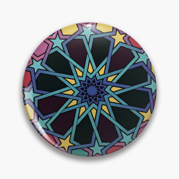 Item preview, Vibrant Geometric Star Tessellation: Modern Pattern Art designed and sold by Tharaazu.