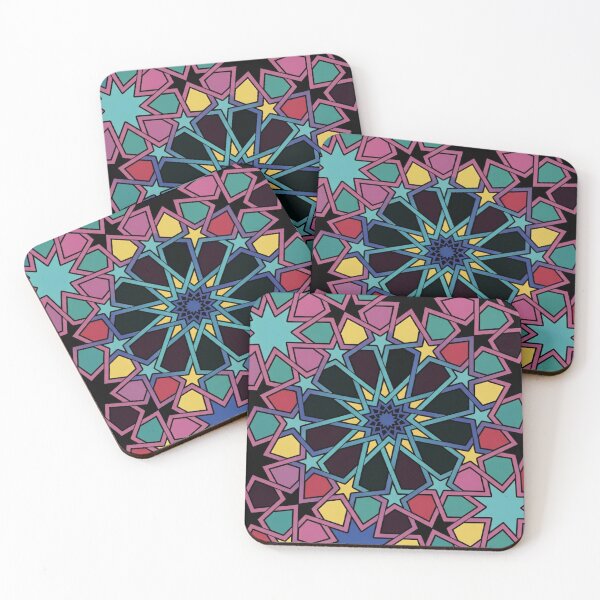 Item preview, Vibrant Geometric Star Tessellation: Modern Pattern Art designed and sold by Tharaazu.