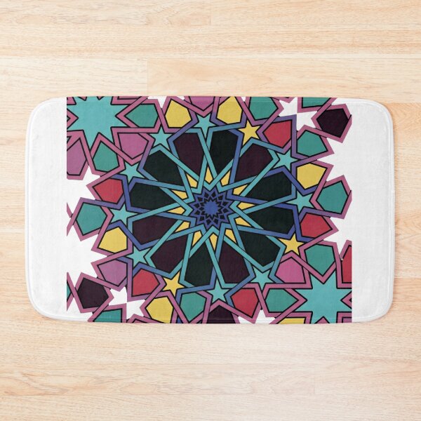 Item preview, Vibrant Geometric Star Tessellation: Modern Pattern Art designed and sold by Tharaazu.