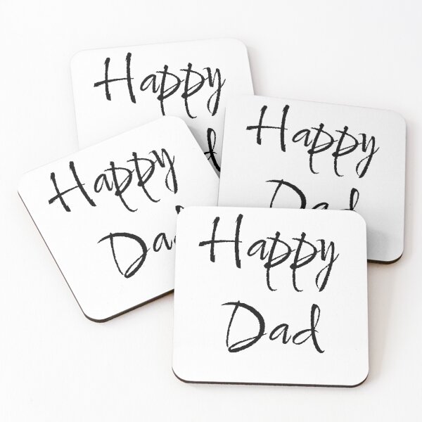 Item preview, Happy Dad typography design  designed and sold by Swati's Digital Den.