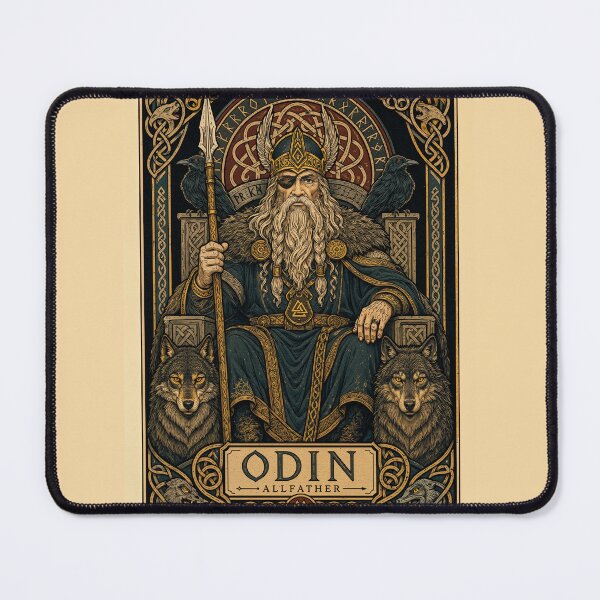 Item preview, Odin Allfather Norse Mythology designed and sold by PetsArt.