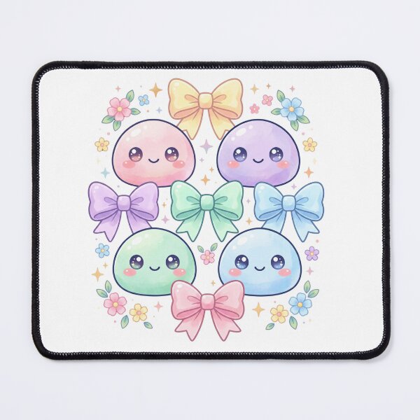 Item preview, Kawaii Dumpling Cute Pastel Anime Shirt | Adorable Bao Buns with Bows | Cute Foodie Aesthetic Gift for Girls & Dumpling Lovers designed and sold by Maravillio.
