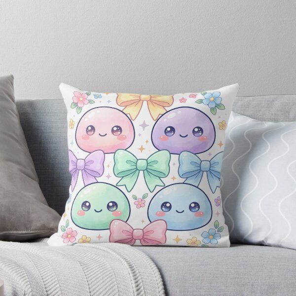 Item preview, Kawaii Dumpling Cute Pastel Anime Shirt | Adorable Bao Buns with Bows | Cute Foodie Aesthetic Gift for Girls & Dumpling Lovers designed and sold by Maravillio.