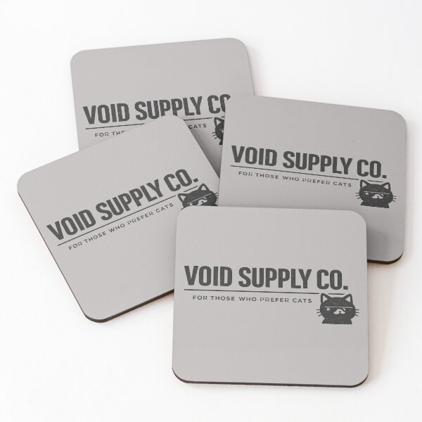 Item preview, Void Supply Co Funny Black Cat Vintage Meme designed and sold by Moonveil_Studio.
