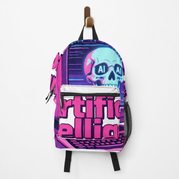 Item preview, Artificial Intelligence Genuine Stupidity Retro Tech Funny designed and sold by Gallery-yuuna .