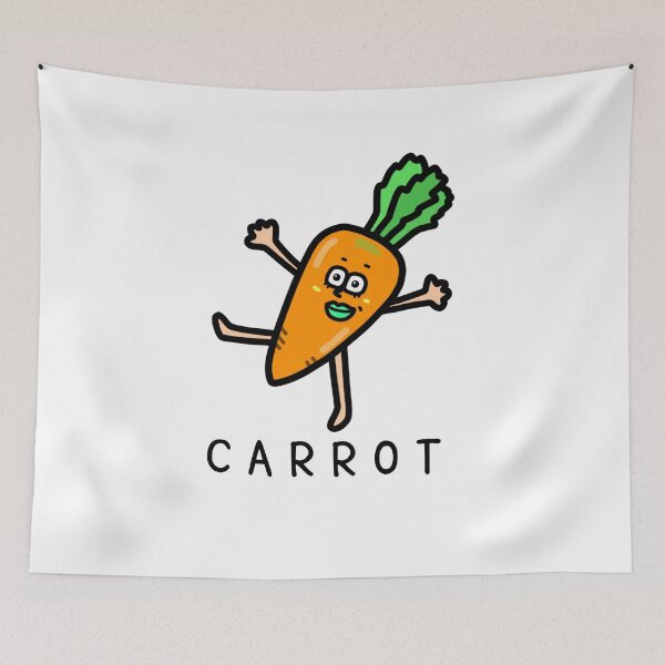 Item preview, Cute CARROT designed and sold by kanaehonkawa.