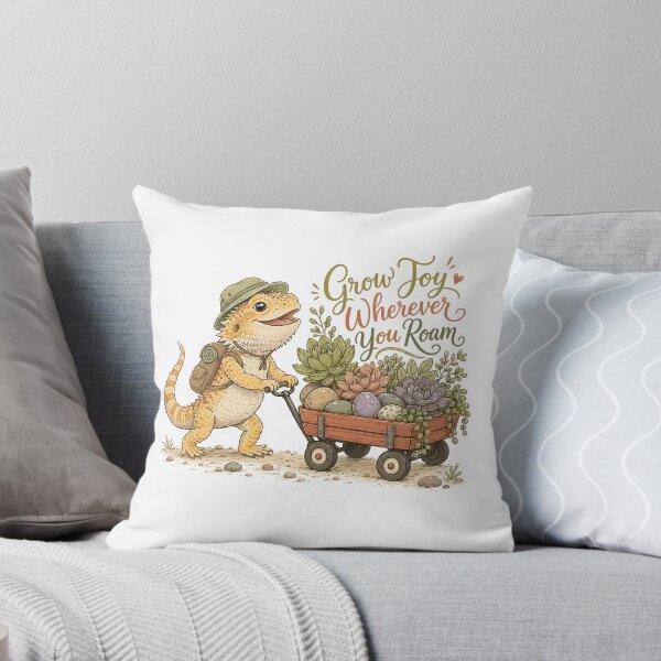 Item preview, Sunny Scales - Cute Bearded Dragon designed and sold by bapupa.