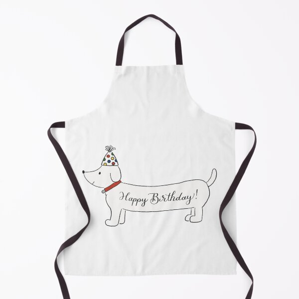 Item preview, Cute Happy Birthday Sausage Dog Sticker designed and sold by pinkstickstore.