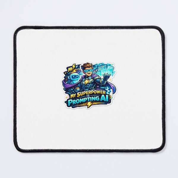 Item preview, My Superpower Is Prompting AI Sticker designed and sold by tradegooogle.