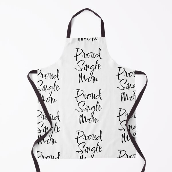 Item preview, Pround Single Mom typography design  designed and sold by Swati's Digital Den.