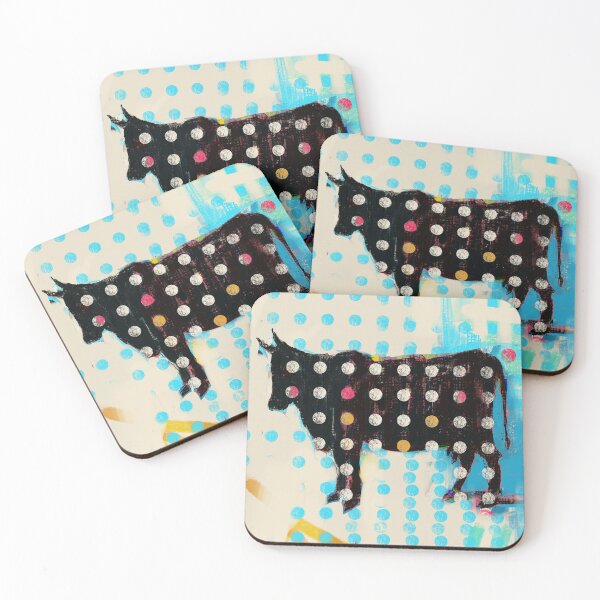 Item preview,     Polka Dot Black Cow designed and sold by MikZviagin.