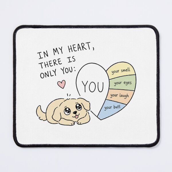 Item preview, Funny Valentine's Day Puppy Love Romantic Humor Design designed and sold by MonkiFlipp.