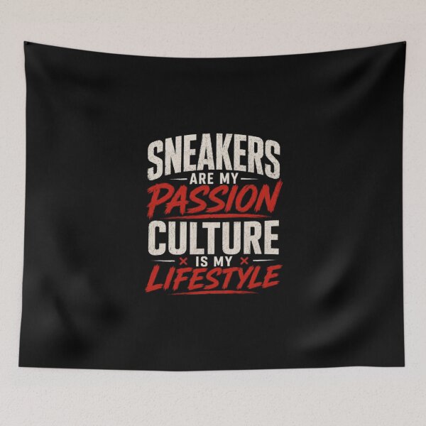 Item preview, Sneakers Are My Passion, Culture Is My Lifestyle designed and sold by bb-tees-by-mlee.