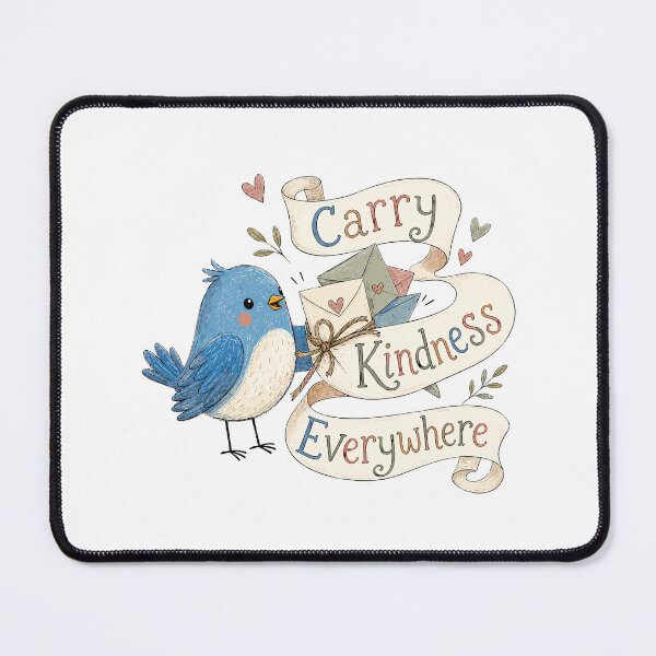 Item preview, Feathered Post - Cute Bluebird designed and sold by bapupa.