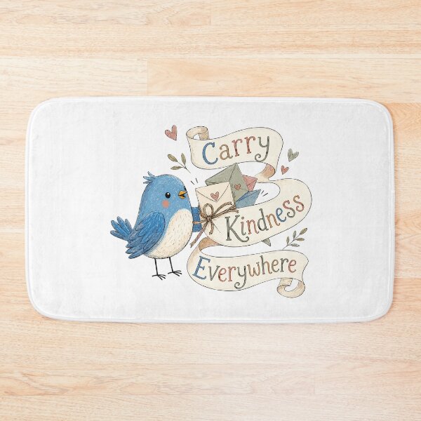 Item preview, Feathered Post - Cute Bluebird designed and sold by bapupa.