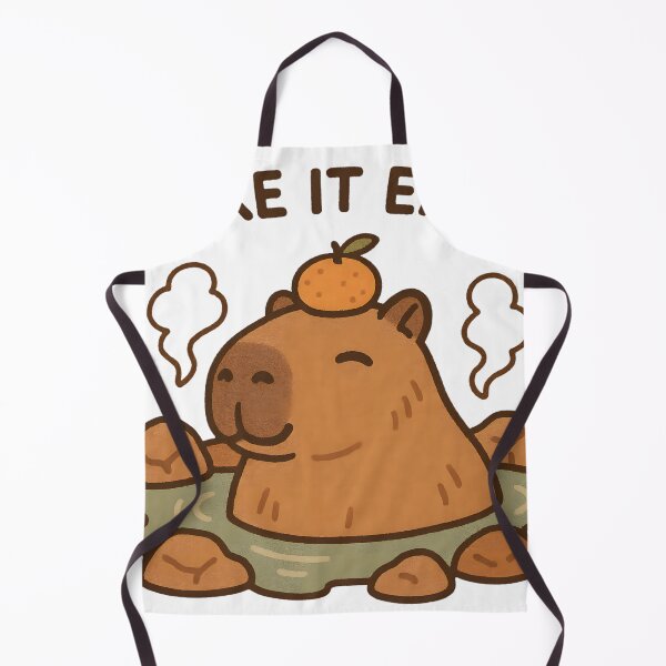 Item preview, Take It Easy Capybara | Cute Relaxing Animal Illustration designed and sold by AVINN-SENPAI.