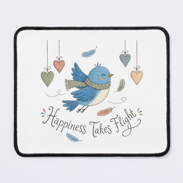 Item preview, Skybound Joy - Cute Bluebird designed and sold by bapupa.