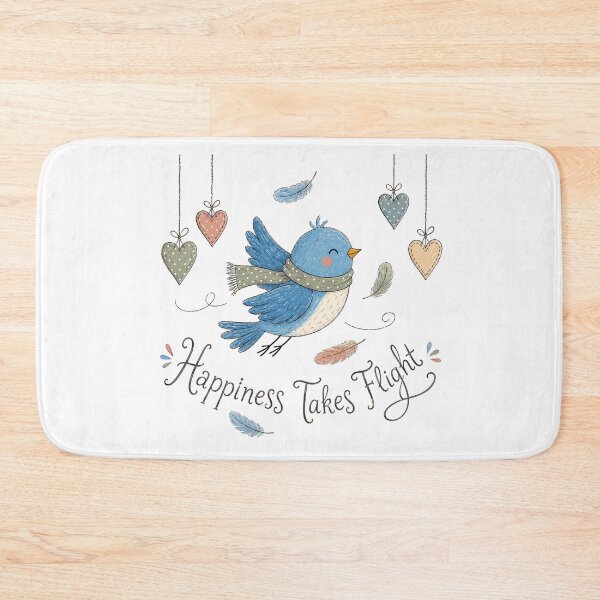 Item preview, Skybound Joy - Cute Bluebird designed and sold by bapupa.