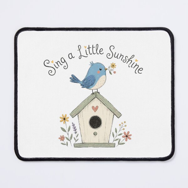Item preview, Songbird Smile - Cute Bluebird designed and sold by bapupa.