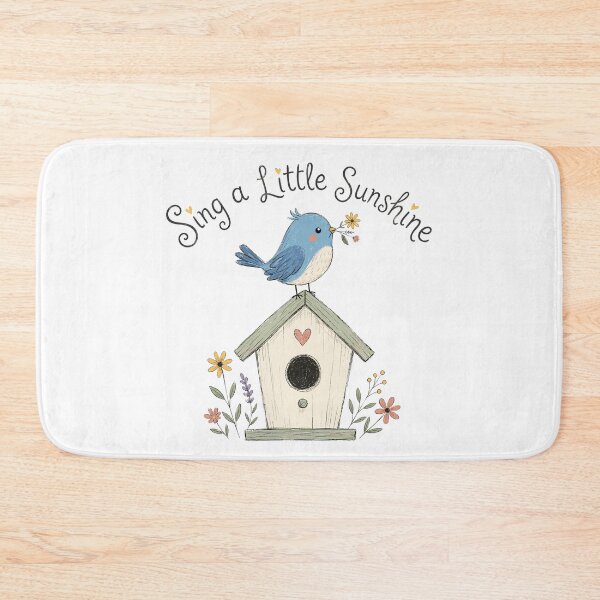 Item preview, Songbird Smile - Cute Bluebird designed and sold by bapupa.