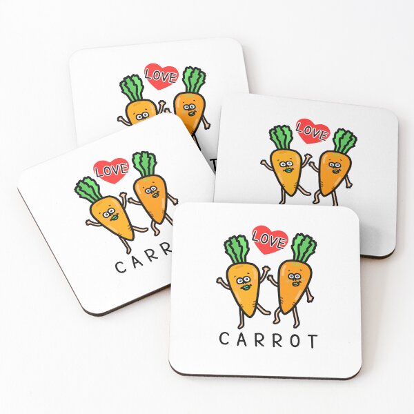 Item preview, Cute I LOVE CARROT designed and sold by kanaehonkawa.