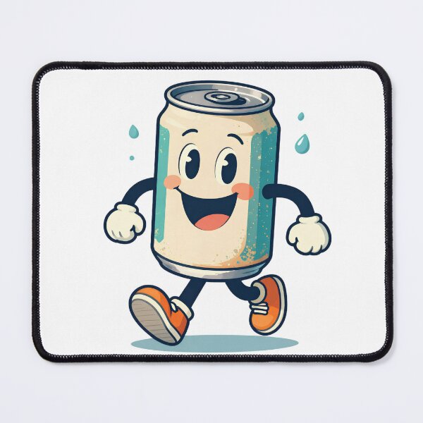 Item preview, Vintage 1930s Cartoon Happy Beverage Can designed and sold by Gallery-yuuna .