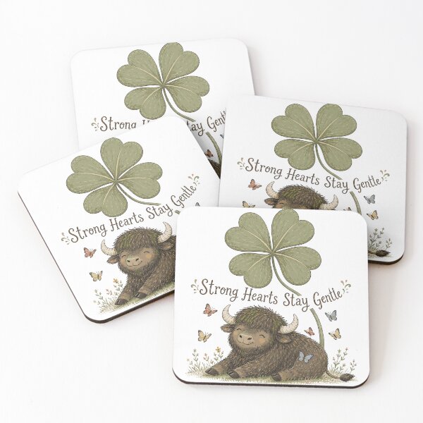 Item preview, Clover Hooves - Cute Buffalo designed and sold by bapupa.