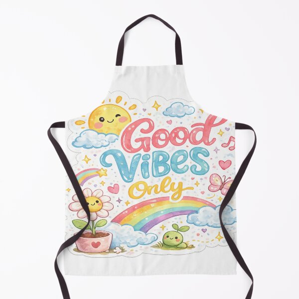 Item preview, Good Vibes Only – Cute Pastel Happiness Sticker designed and sold by Genzfirevibes.