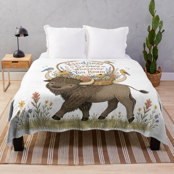 Item preview, Prairie Pal - Cute Buffalo designed and sold by bapupa.