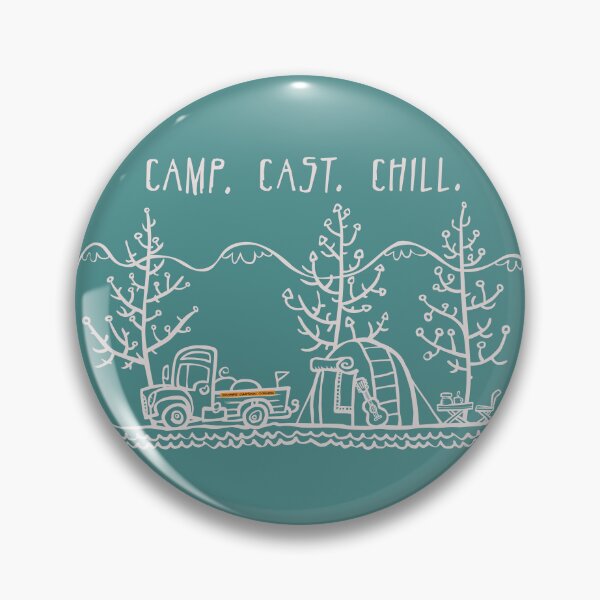 Item preview, Escena de acampada. Versión blanca. designed and sold by Bobb's cartoons.