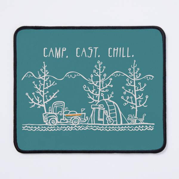 Item preview, Camping scene. White version designed and sold by Bobb's cartoons.