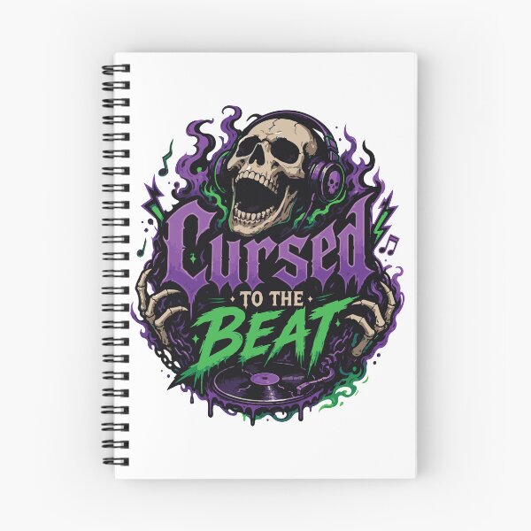 Item preview, Cursed to the Beat designed and sold by Creative Owlet.