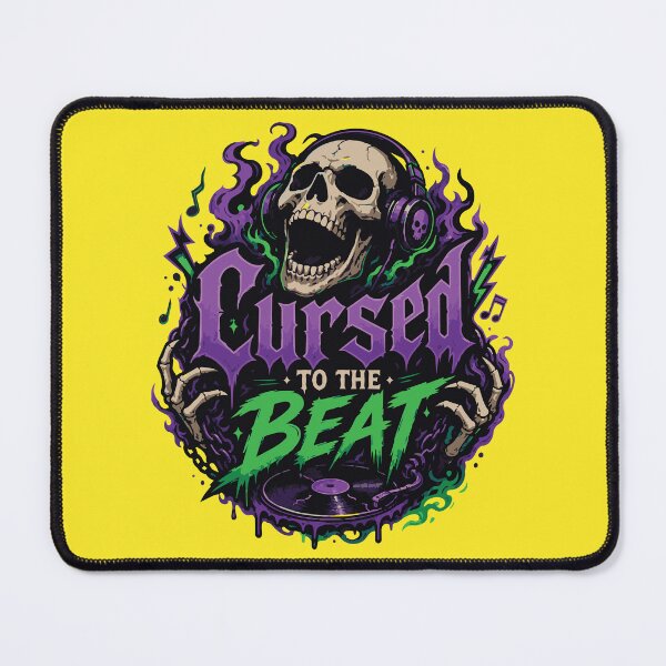 Item preview, Cursed to the Beat designed and sold by Creative Owlet.