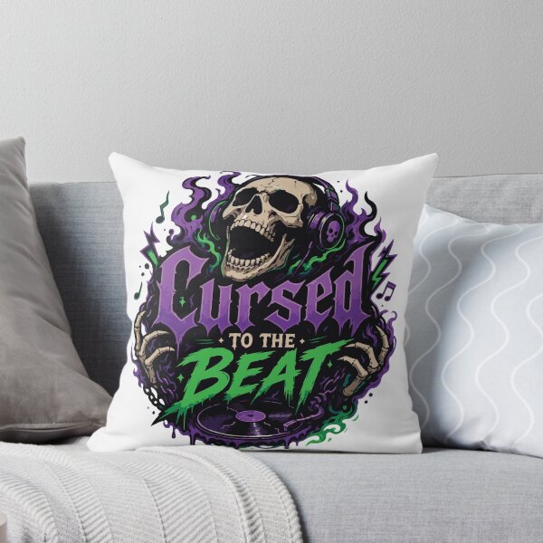 Item preview, Cursed to the Beat designed and sold by Creative Owlet.