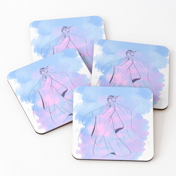 Item preview, Ethereal Kimono Spirit in the Clouds designed and sold by blue witch art.