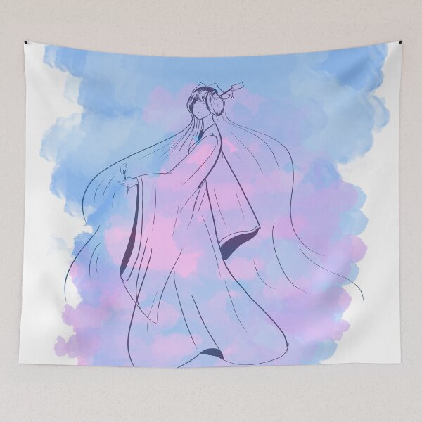 Item preview, Ethereal Kimono Spirit in the Clouds designed and sold by DreamerX.