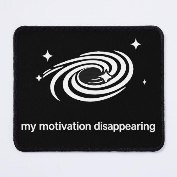 Item preview, My Motivation Disappearing T-Shirt | Funny Black Hole Mental Health Gift | Relatable Dark Humor designed and sold by K Mood Studio.
