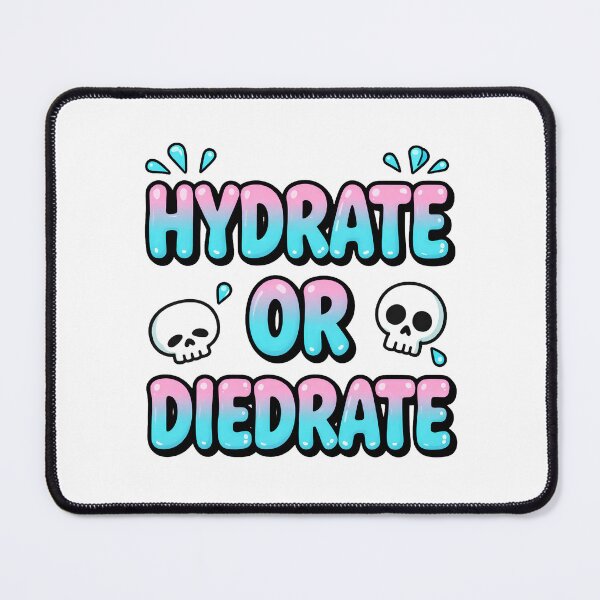 Item preview, Hydrate Or Diedrate Funny Pastel Goth Skull designed and sold by Gallery-yuuna .