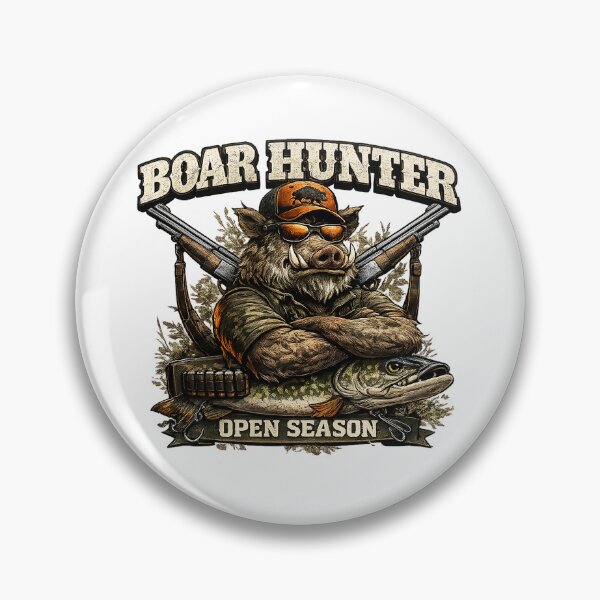 Item preview, Boar Hunter – Open Season designed and sold by C6S5M.