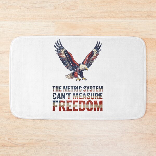 Item preview, The Metric System Can't Measure Freedom eagle vintage patriotic  designed and sold by zuczekgti.