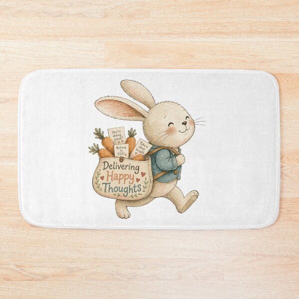 Item preview, Carrot Courier - Cute Bunny Rabbit Animal designed and sold by bapupa.