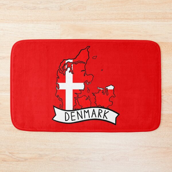 Item preview, Denmark Flag Map | Danish Flag Country Map | Patriotic Denmark Gift | Travel Souvenir Design designed and sold by ronakris009.