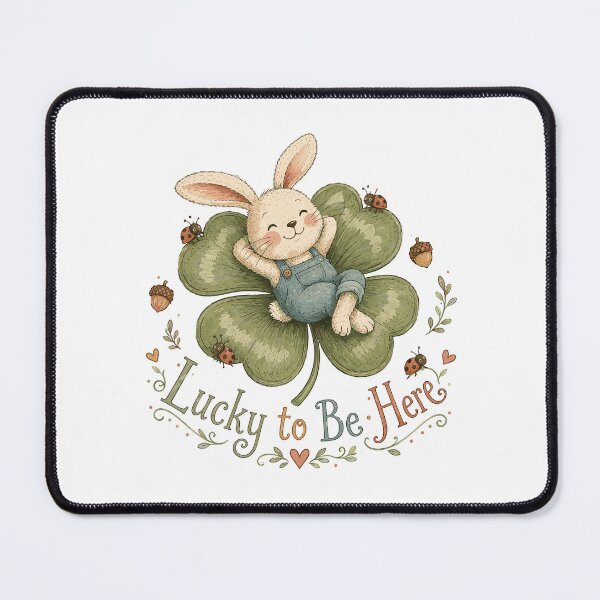Item preview, Clover Dreamer - Cute Bunny Rabbit Animal designed and sold by bapupa.