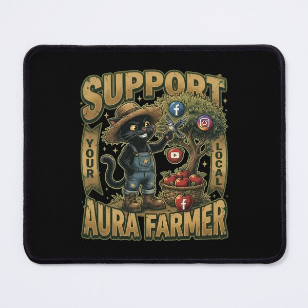 Item preview, Support Your Local Aura Farmer Cat designed and sold by TshirtsOnline-.